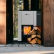 Печь для бани Harvia 22 Steel без выносной топки парная 8 – 22 м³