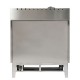 Электрокаменка VAPO-therm VG 70, 15 (9 + 6) кВт, парогенератор 3 кВт с системой автодолива, 16-20 м³, корпус нерж. сталь, 35 кг камней