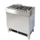 Электрокаменка VAPO-therm VG 70, 15 (9 + 6) кВт, парогенератор 3 кВт с системой автодолива, 16-20 м³, корпус нерж. сталь, 35 кг камней