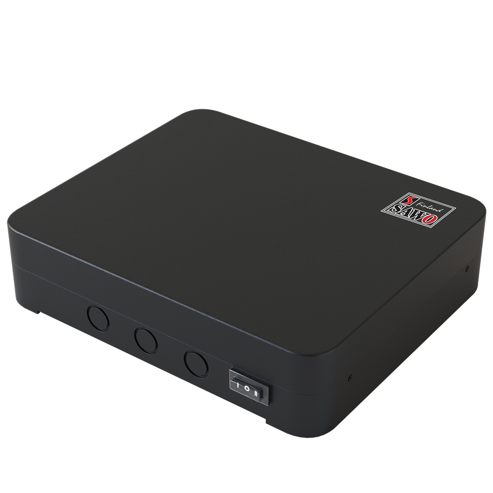 Регулятор мощности Saunova SAU-PC-V2, черный кВт для печей мощностью до 9 кВт (без дополнительных функций)