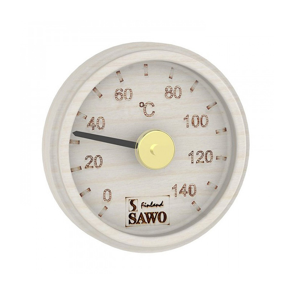 Термометр для бани SAWO 102-TA деревянный из осины