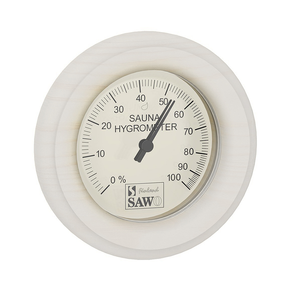 Гигрометр для бани SAWO НA деревянный из кедра