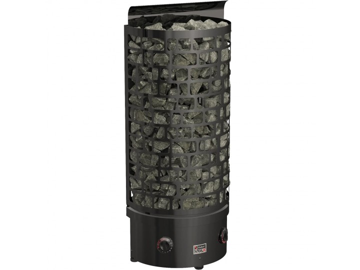 Печь для бани SAWO Aries Wall Black ARI3-60NB-WL-BL-P-C с встроенным управлением