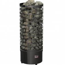 Печь для бани SAWO Aries Round Black ARI6-90NS-BL-P-C с отдельным управлением