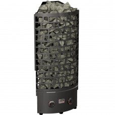 Печь для бани SAWO Aries Corner Black ARI3-45NB-CNR-BL-P-C с встроенным управлением