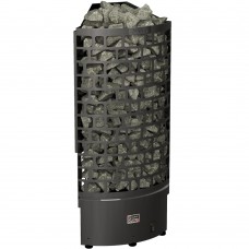 Печь для бани SAWO Aries Corner Black ARI3-45Ni2-CNR-BL-P-C с блоком мощности, пульт отдельный