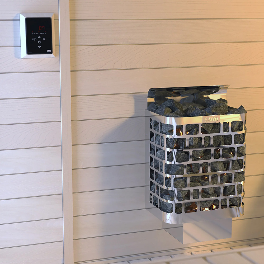 Электрическая печь Krios настенная, без пульта, встроенный блок мощности, 9 кВт