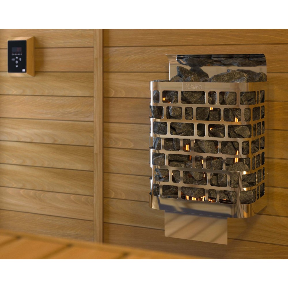 Электрическая печь Krios настенная, пульт и блок мощности дополнительно, 8 кВт