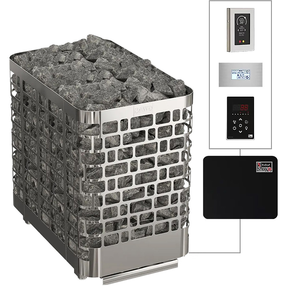 Электрическая печь Krios Floor напольная, пульт и блок мощности дополнительно, 18 кВт