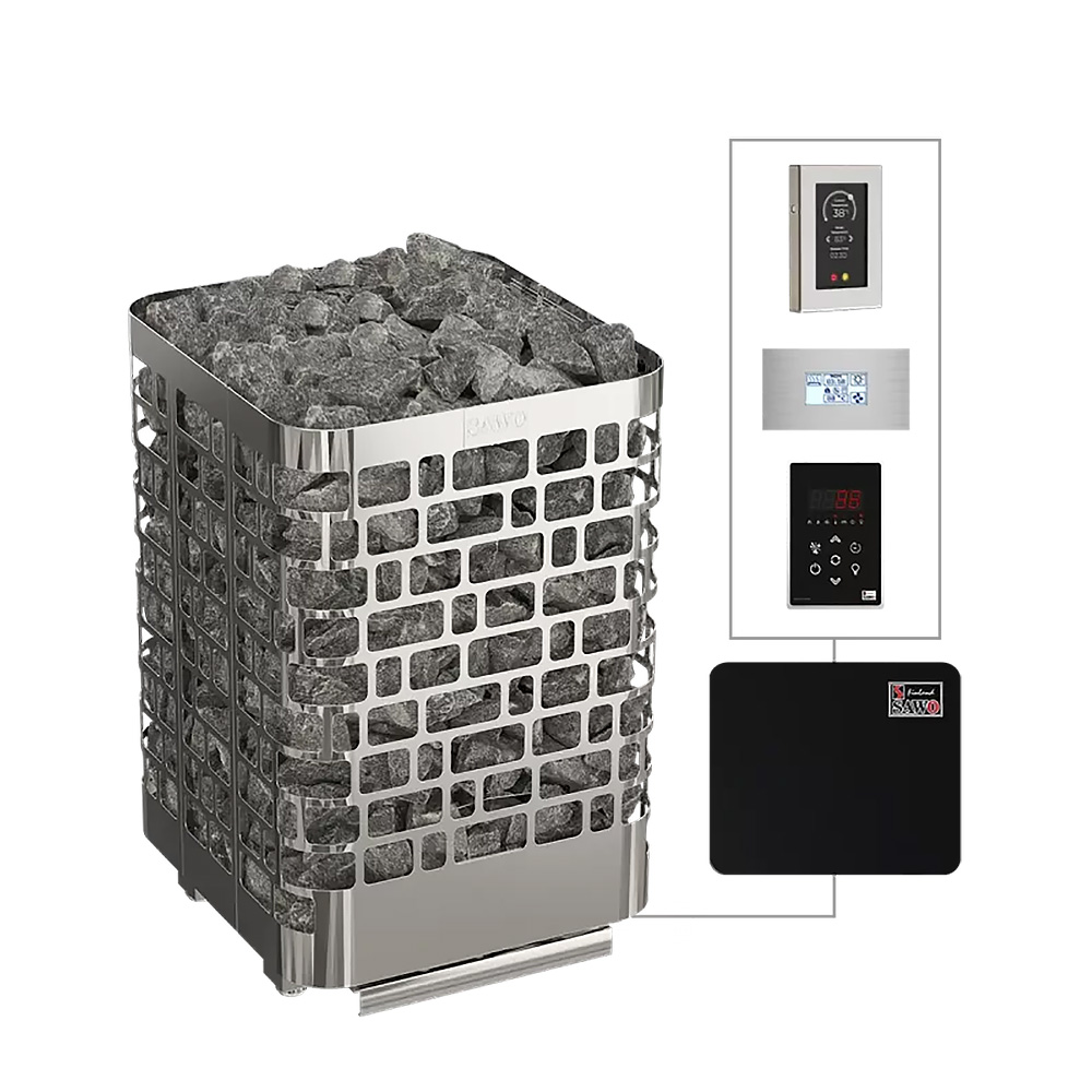 Электрическая печь Krios Floor напольная, без пульта, 12 кВт