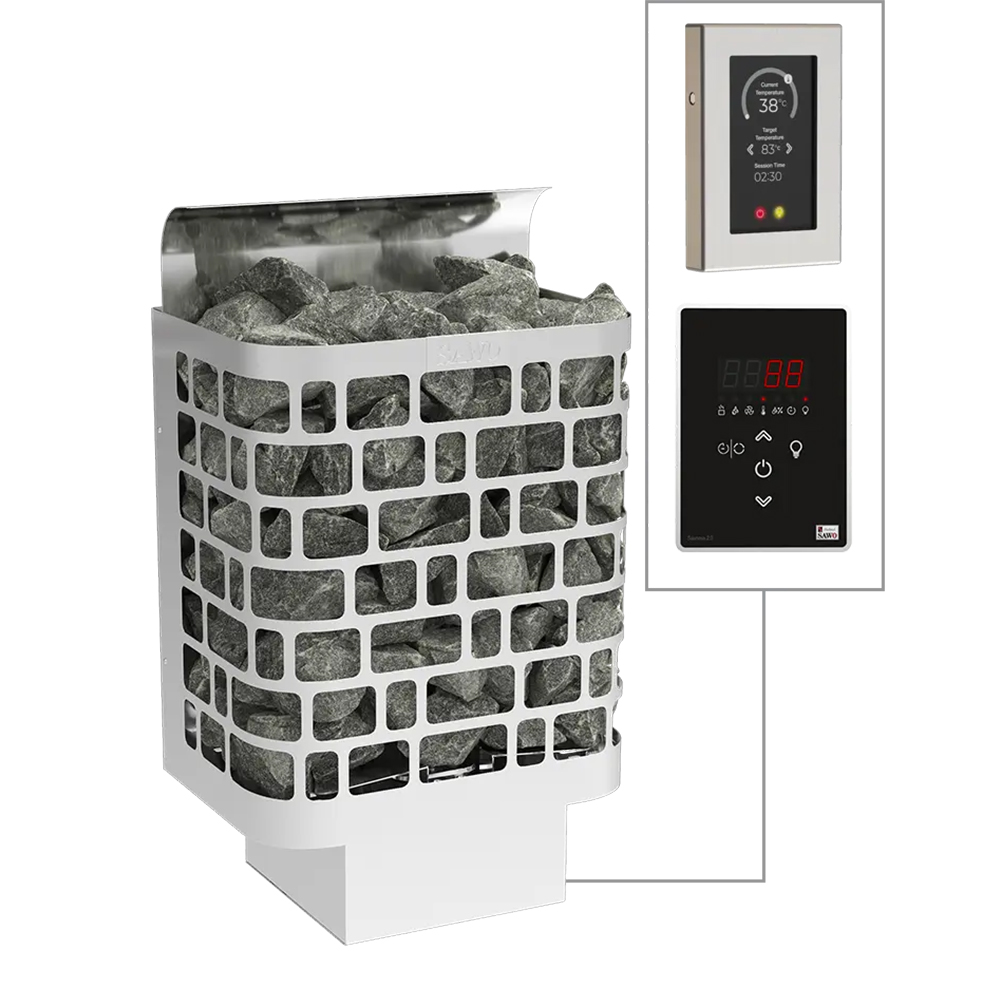 Электрическая печь Krios настенная, без пульта, встроенный блок мощности, 9 кВт