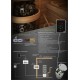 Электрическая печь Nordex Mini Black Ni2 настенная, встроенный блок мощности, пульт дополнительно, 3,0 кВт, черная