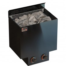Электрическая печь SAWO Nordex Plus 2.0 Black, NRN-45NB-BL-Z-C 4,5 кВт с встроенным управлением