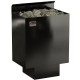 Электрическая печь Nordex Plus 2.0 Black Ni2 настенная, встроенный блок мощности, пульт дополнительно, 8,0 кВт, черная