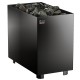 Электрическая печь Nordex Floor Black NS V12 настенная, пульт и блок мощности дополнительно, 24,0 кВт, черная