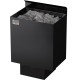 Электрическая печь Nordex Plus 2.0 Black Ni2 настенная, встроенный блок мощности, пульт дополнительно, 8,0 кВт, черная