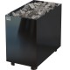 Электрическая печь Nordex Floor Black NS V12 настенная, пульт и блок мощности дополнительно, 24,0 кВт, черная