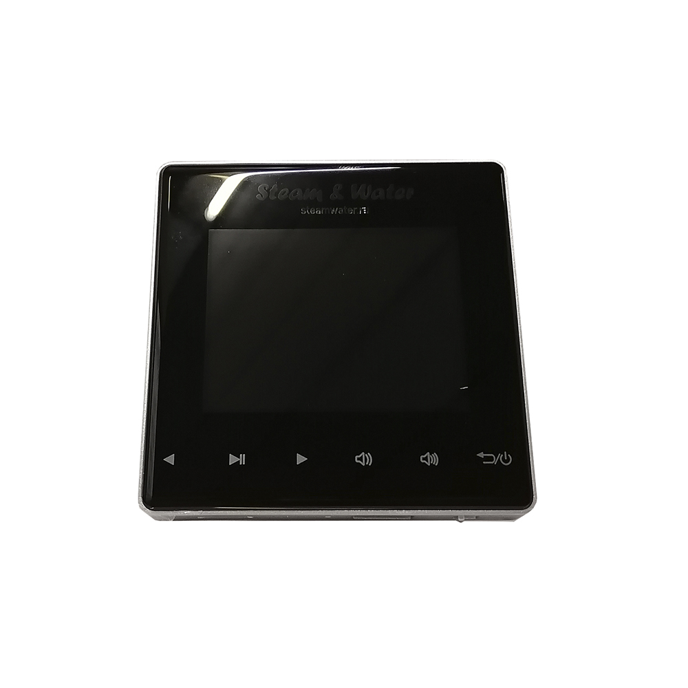 Влагостойкая акустическая система Steam & Water SW 2 Black STANDARTk - музыка для бани, сауны, хамама, катера, яхты, влажных помещений