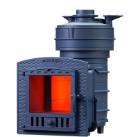 Чугунная банная печь Искандер ЗК 18 (П2) Pro