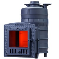 Чугунная банная печь Искандер ЗК 25 (П2) Pro