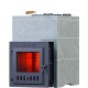 Печь  Авангард ЗК 25 в облицовке Классика 790/40 Талькохлорит и дверцей со стеклом для парных до 25 м³
