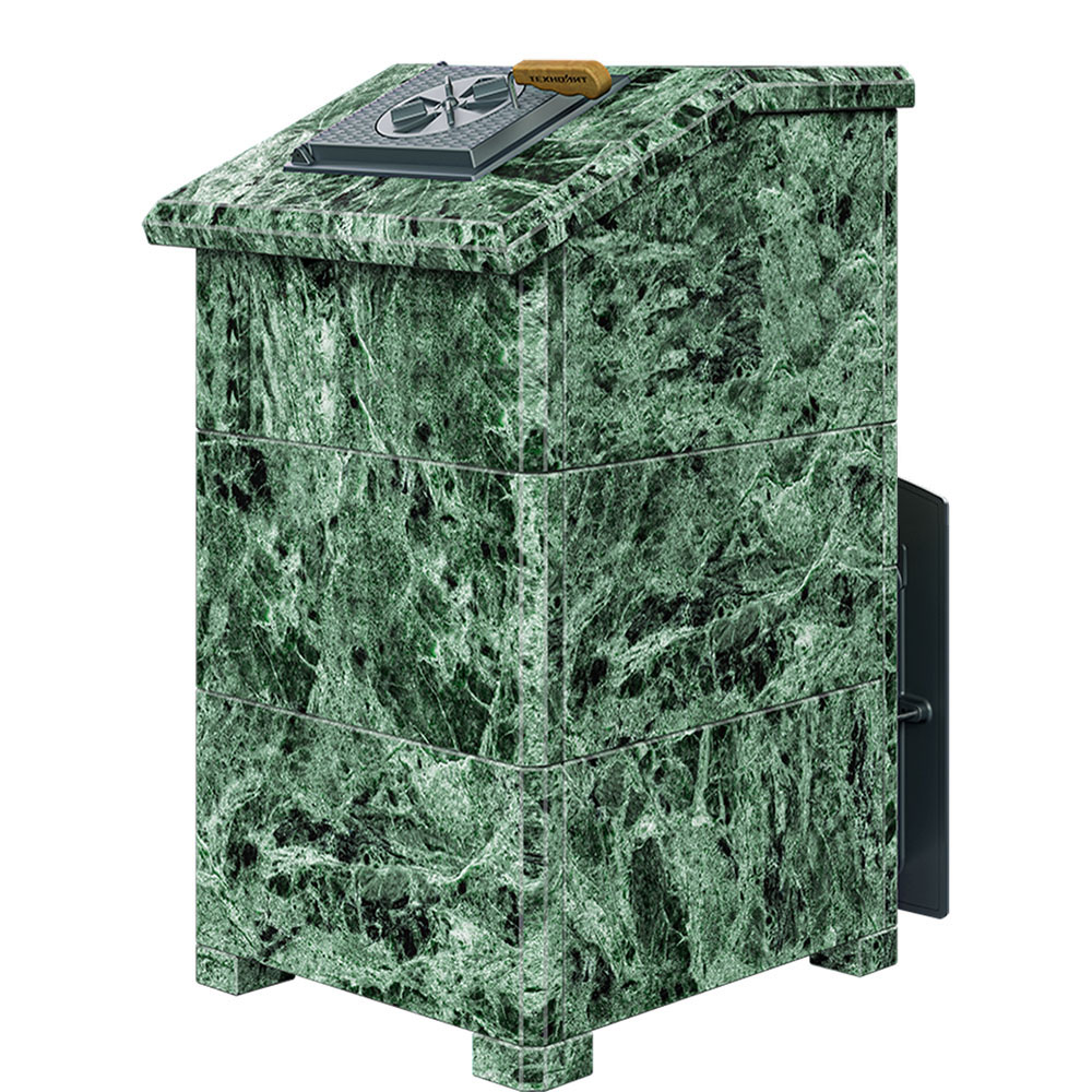 Печь Гроза 24 в облицовке Классика 930/30/40 Змеевик и панорамной дверцей со стеклом для парных до 24 м³