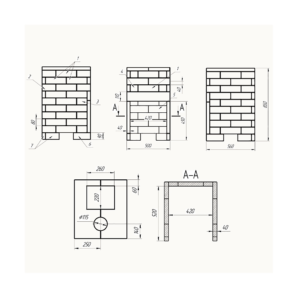 Печь Гроза 24 в облицовке Классика 930/40 Талькохлорит кирпич и дверцей со стеклом для парных до 24 м³