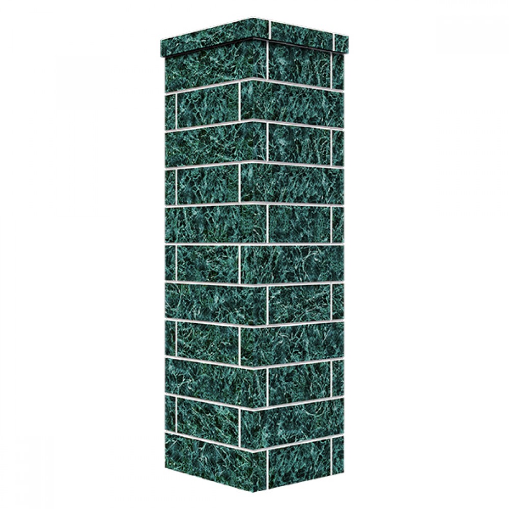 Облицовка Змеевик кирпич на трубу без шибера печей Авангард