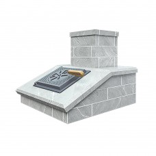 Облицовка Талькохлорит кирпич на трубу Авангард, Гроза, GFS ЗК, Гром