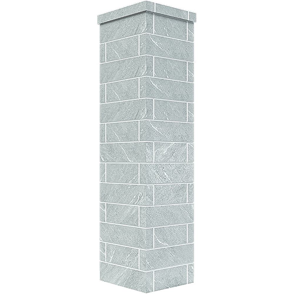 Облицовка Талькохлорит кирпич высотой 1040 мм на трубу печей Авангард