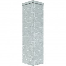 Облицовка на трубу Талькохлорит кирпич 1040