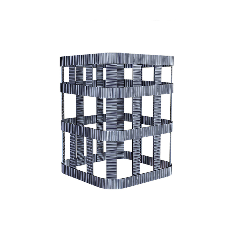 Сетка квадратная 260х260 высотой 330 мм на трубу Ураган под шибер 150 для Гром 40