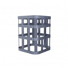 Сетка на трубу Ураган 150 короткая под шибер (260*260*330) Гром