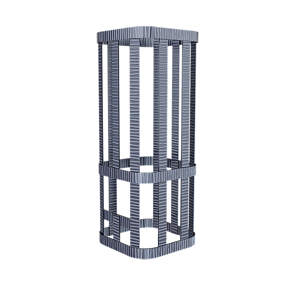 Сетка квадратная 260х260 высотой 700 мм на трубу Ураган под шибер 150 для Гром 40