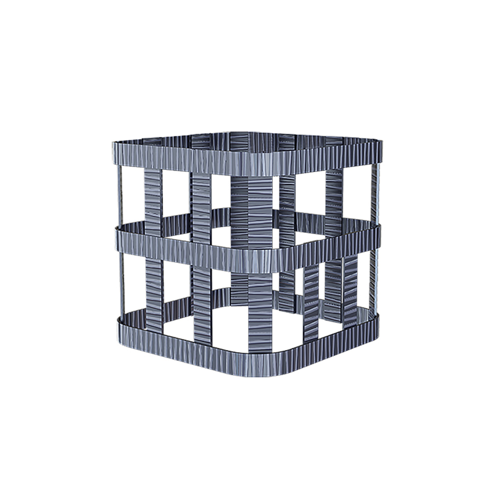 Сетка для камней квадратная 360х360 высотой 300 мм на трубу Ураган под шибер 150 для Гром 50