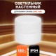 Светильник для бани и сауны Шайба LK408 настенно-потолочный