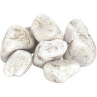 Камни для бани и сауны Белый Кварц отборный 10кг