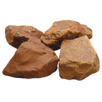 Камни для бани и сауны Яшма сургучная 10кг