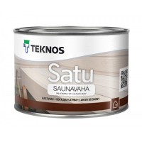 Воск для дерева бесцветный Teknos SATU Saunavaha 0,45 л