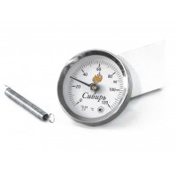 Термометр биметаллический ТБП 63/50Т (0-500°С ) "Сибирь"